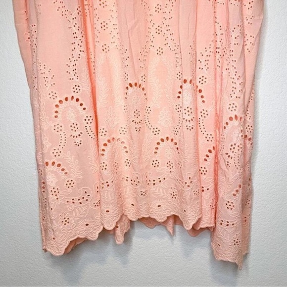 Young Fabulous & Broke Eyelet Kaftan Beach Cover Up - Picture 3 of 4